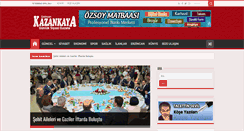 Desktop Screenshot of kazankayagazetesi.com